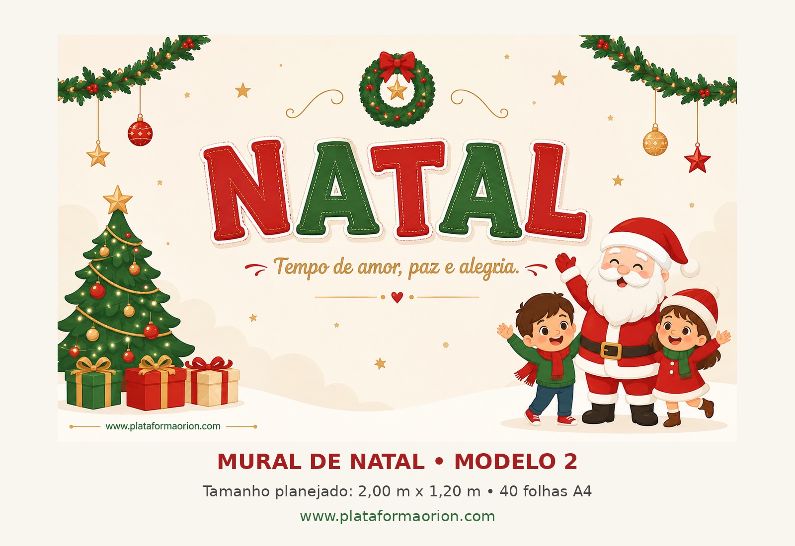 Capa de MURAL NATAL